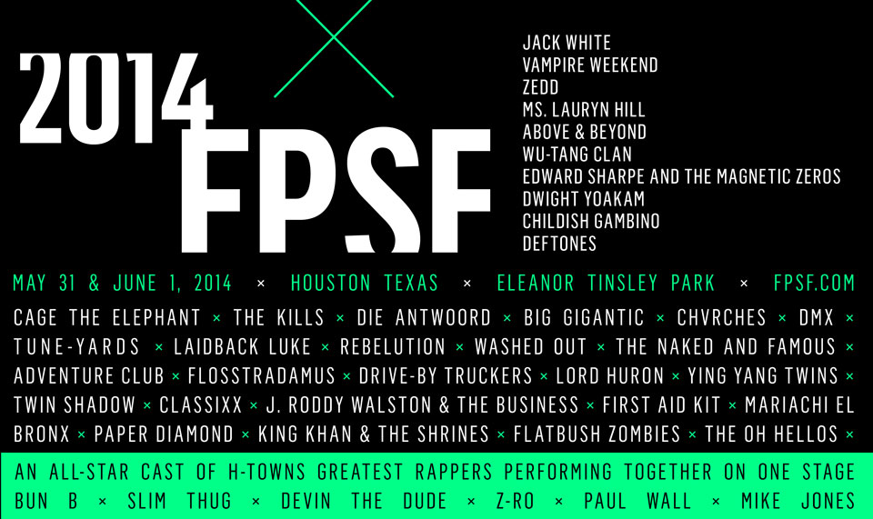 Free Press Summer Festival 2014 lineup