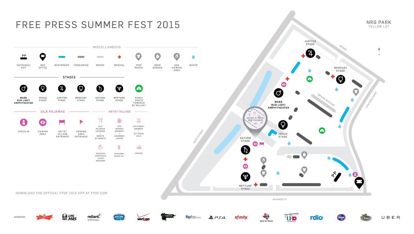FPSF 2015 Stage Map