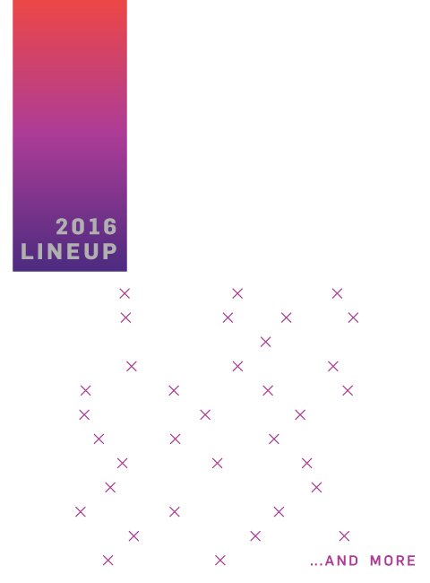 2016 lineup